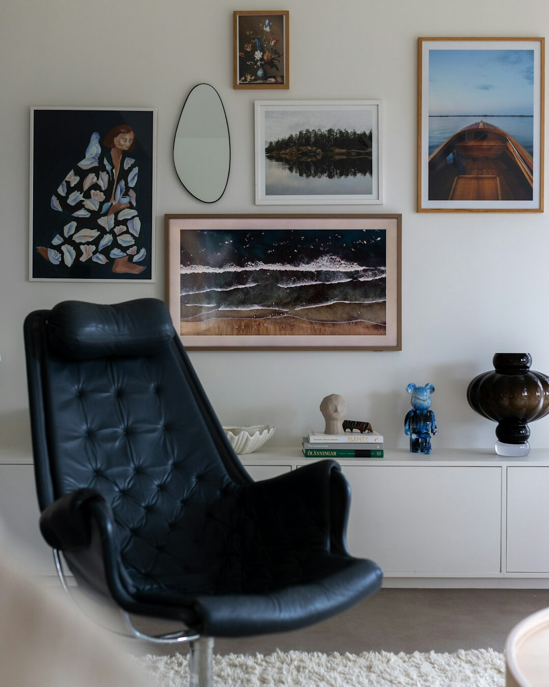 celebrity home art collection